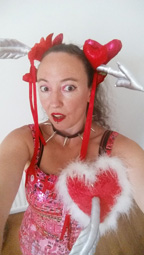 Cupid`s victim - Performance Art Costume